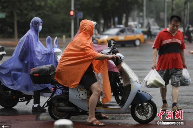 北京迎降雨 高温天气有所缓解