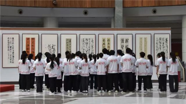 书法展现场。龙岩市融媒体中心供图